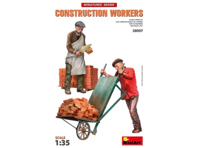 Construction Workers with Accessories