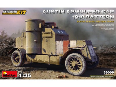 Austin Armoured Car 1918 Pattern. British Service. Western Front . Interior Kit