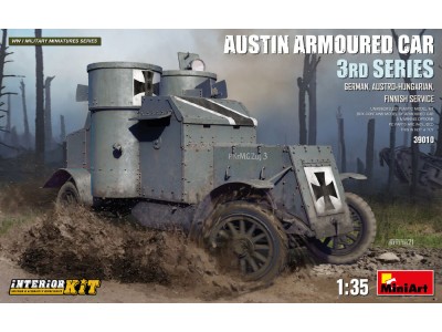 Austin Armoured Car 3rd Series: German, Austro-Hungarian, Finnish Service. Interior Kit