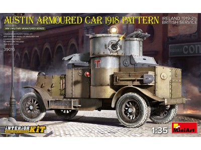 Austin Armoured Car 1918 Pattern. Ireland 1919-21. British Service. Interior Kit