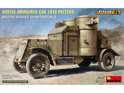 Austin Armoured Car 1918 Pattern. British Service. Dunsterforce. Interior Kit