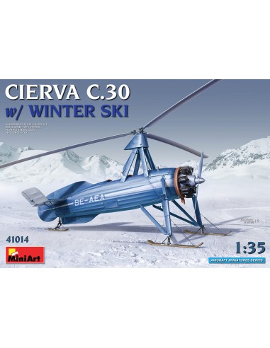 Cierva C.30 with Winter Ski