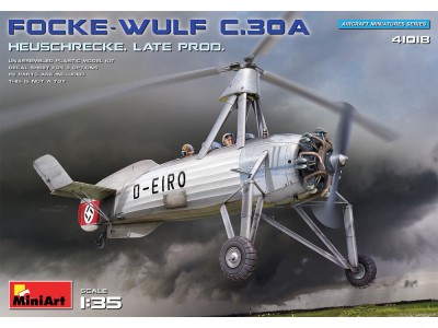 Focke-Wulf FW C.30A Heuschrecke. Late Prod