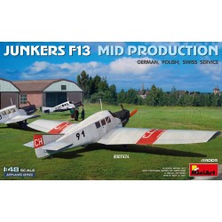Junkers F13. Mid Prod. German, Polish, Swiss Service