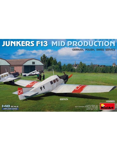 Junkers F13. Mid Prod. German, Polish, Swiss...