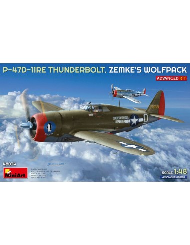 P-47D-11RE Thunderbolt. Zemke's Wolfpack....