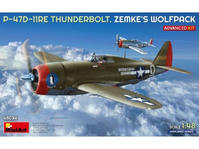 P-47D-11RE Thunderbolt. Zemke's Wolfpack.  Advanced Kit