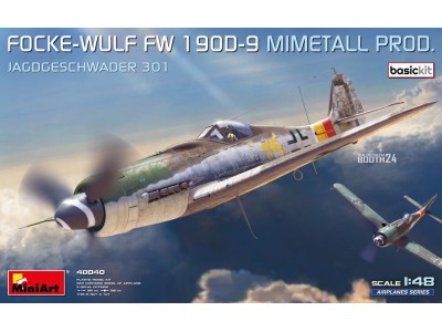 Focke-Wulf Fw 190D-9. Mimetall Prod. Basic Kit. Jagdgeschwader 301