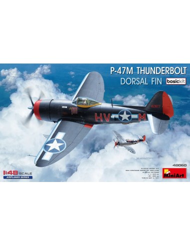 P-47M Thunderbolt. Dorsal Fin. Basic Kit