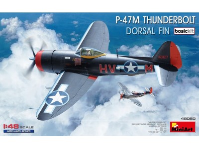 P-47M Thunderbolt. Dorsal Fin. Basic Kit