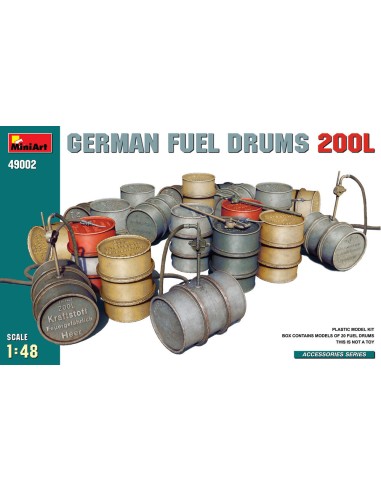 German Fuel Drums 200L