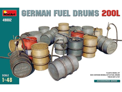 German Fuel Drums 200L