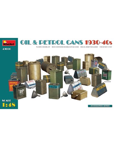 Oil & Petrol Cans 1930-40s