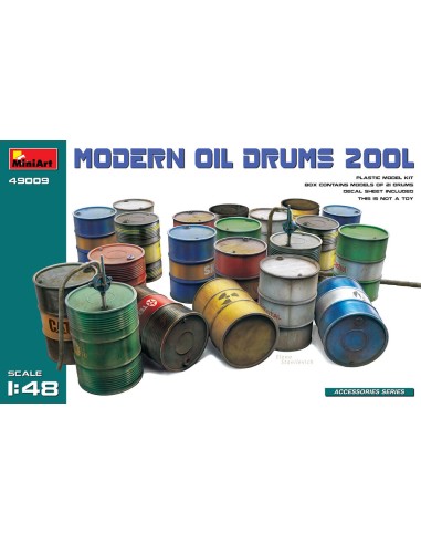 'Modern Oil Drums (200l)