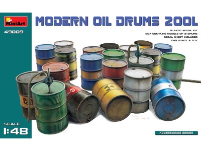 'Modern Oil Drums (200l)