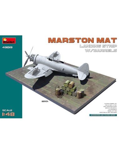 Marston Mat Landing Strip w/Barrels