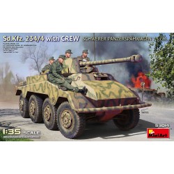 Sd.Kfz. 234/4 Schwerer Panzersp?hwagen 7,5 cm. w/Crew