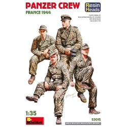 Panzer Crew. France 1944. Resin Heads