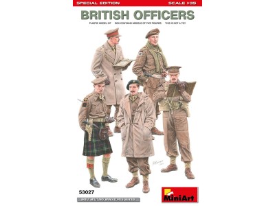 British Officers.Special Edition