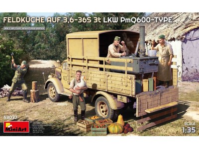 Feldkuche Auf 3,6-36S 3t LKW PmQ600-Type