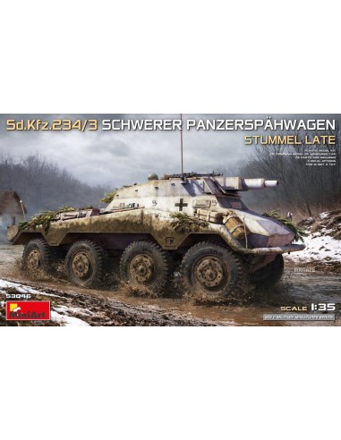 Sd.Kfz.234/3 Schwerer Panzerspähwagen Stummel Late
