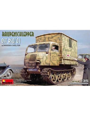 Raupenschlepper Ost RSO/01 w/Wooden Shelter
