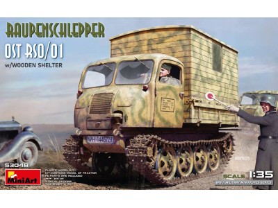 Raupenschlepper Ost RSO/01 w/Wooden Shelter