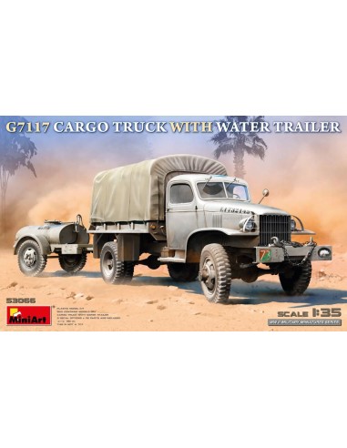 G7117 Cargo Truck with Water Trailer