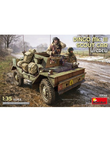 Dingo Mk. III Scout Car w/ Crew