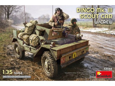 Dingo Mk. III Scout Car w/ Crew