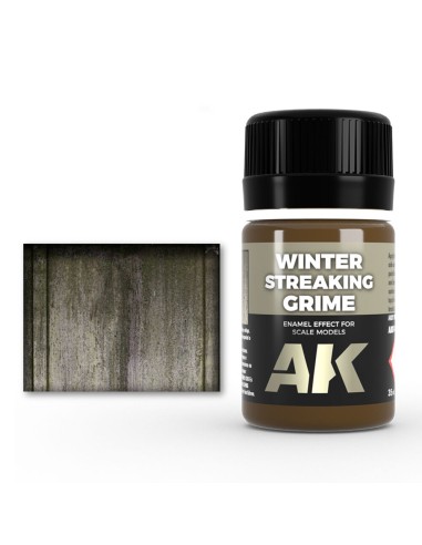 STREAKING GRIME FOR WINTER VEHICLES