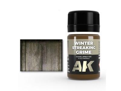 STREAKING GRIME FOR WINTER VEHICLES