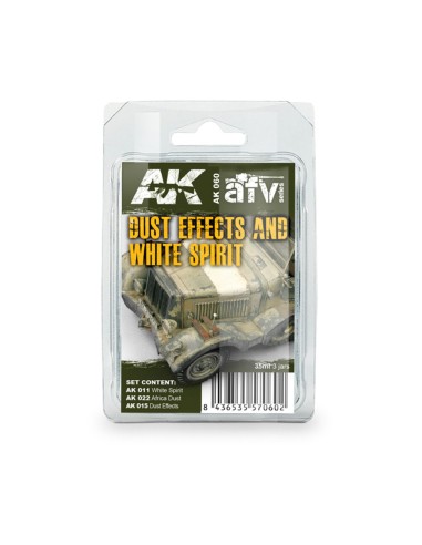 DUST EFFECTS AND WHITE SPIRIT SET