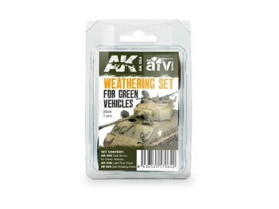 GREEN VEHICLES WEATHERING SET