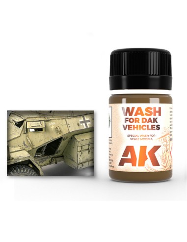 WASH FOR AFRIKA KORPS VEHICLES