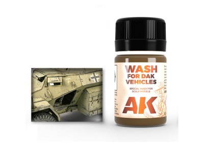 WASH FOR AFRIKA KORPS VEHICLES