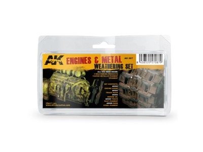 ENGINES AND METAL WEATHERING SET