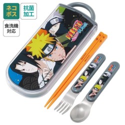NARUTO - Equipe 7 - Set baguettes cuillère et fourchette