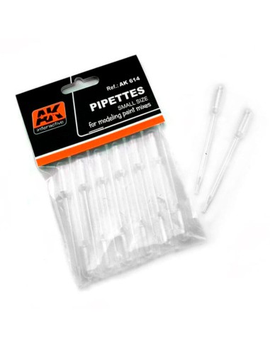 PIPETTES SMALL SIZE (12 units)