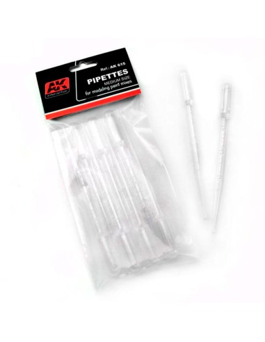 PIPETTES MEDIUM SIZE (7 units)