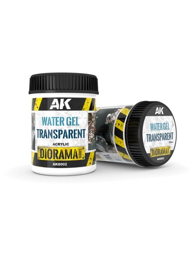 WATER GEL TRANSPARENT - 250ml (Acrylic)