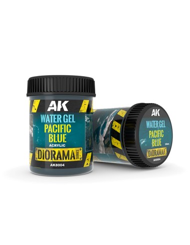 WATER GEL PACIFIC BLUE - 250ml (Acrylic)
