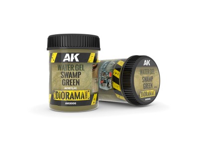 WATER GEL SWAMP GREEN EFFECTS - 250ml (Acrylic)