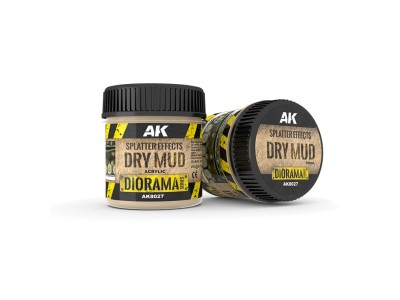 SPLATTER EFFECTS DRY MUD - 100ml (Acrylic)