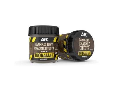 DARK & DRY CRACKLE EFFECTS - 100ml (Acrylic)