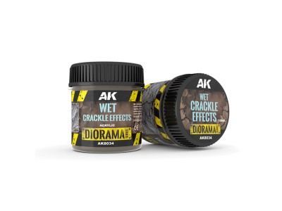 WET CRACKLE EFFECTS - 100ml (Acrylic)