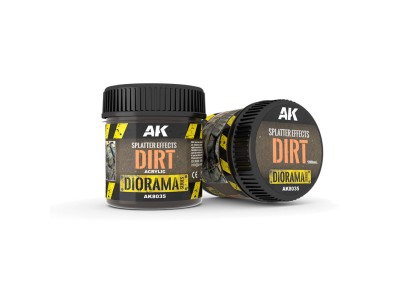 SPLATTER EFFECTS DIRT - 100ml (Acrylic)