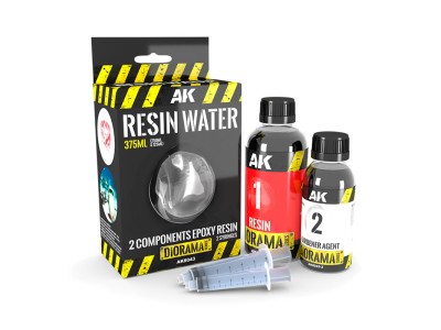 RESIN WATER 2-COMPONENTS EPOXY RESIN - 375ml