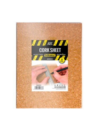 CORK SHEETS - COARSE GRAINED / LAMINAS CORCHO -...
