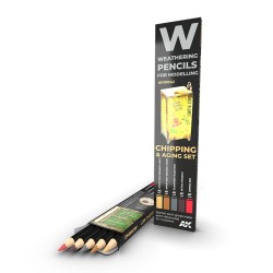 WATERCOLOR PENCIL SET CHIPPING SET